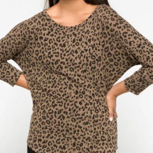 Market and Spruce Corinna Brushed Dolman Knit Top - Size Small - Picture 12 of 12